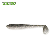 zerg虫族t尾鱼rover路虎2.4寸-3.2吋软饵软虫鳜鱼鲈鱼翘嘴