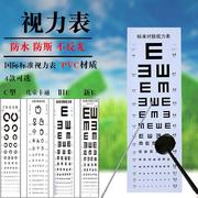 医院眼镜店用视力表灯箱LED灯薄款标准对数5m2.5米儿童测视力家用