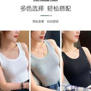 螺纹吊带背心莫代尔棉夏遮副乳防走光女装外穿显瘦内搭打底衫