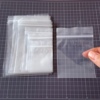 透明自封袋分装袋粘土软陶树脂，土食玩配件分，装袋花片配件收纳袋