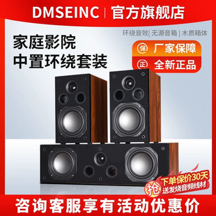 DMSEINC 5.1家庭影院3D立体声中置环绕音响家用客厅无源音箱壁挂
