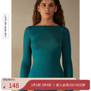 Intimissimi意式经典女士轻薄莫代尔含羊绒保暖上衣打底衫CLD28B