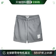 香港直邮Thom BrowneRWB细节条纹运动短裤短褲MTT032AF0595035男