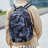 瑞士轻便迷彩15.6寸电脑包减负高中生，双肩包男生(包男生，)超大容量旅行背包