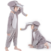 六一演出服幼儿园动物服装儿童，夏天亲子角色扮演大象表演服cos薄4