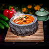 石锅拌饭专用加厚纯天然粗犷石锅泡泡鸡韩国料理韩式石碗餐具商