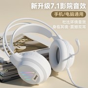 适用雷蛇m1电脑耳机头戴式有线电竞游戏耳麦usb，台式笔记本带麦克