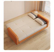 沙发客厅小户型2023出租房双人科技布沙发折叠两用懒人沙发床