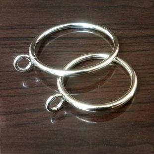 窗帘圈吊环不锈钢色罗马圈金属材质挂钩环做工精良质量好