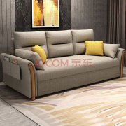 泽蒂美沙发床折叠两用沙发床布艺实木北欧式小户型多功能客厅家具