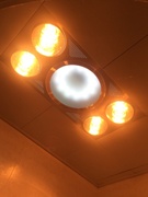 浴霸照明灯泡led光源配件卫生间环形，中间灯管防水灯源省电高亮度(高亮度)