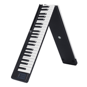 能8键可折叠便携式电子钢琴键盘入门初者学L成年人练习家用智8手