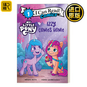 英文原版 My Little Pony Izzy Comes Home小马宝莉 小艺回家了 我的小马驹 彩虹小马I Can Read Comics Level 1分级阅读 英语书籍