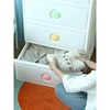 速发个性婴儿衣服移动儿童床头柜桌多层收纳柜子文件柜小孩简易抽