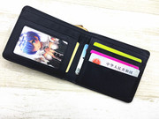 日韩动漫个性潮流青少年学生卡包涂鸦创意钱包男短款超薄小零钱夹