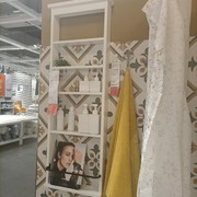 IKEA宜家国内汉尼斯墙搁板置物架卫生间浴室收纳整理架隔板架