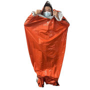 户外单人露营应急加长型，pe铝膜保暖睡袋防辐射隔热保温求生急救毯