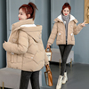 冬季免洗棉服女短款2023年韩版棉袄时尚，加厚棉衣宽松大码外套
