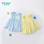 宝宝短袖连衣裙夏季婴儿裙子，女童小中儿童纯棉，公主裙洋气夏装童装