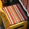 波西米亚棉麻系带海绵椅垫异域民族风餐桌椅子垫秋冬保暖板凳坐垫
