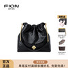 Fion/菲安妮真皮水桶包女包复古托特单肩斜挎包FAAFVMD007/9