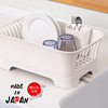 日本进口碗架沥水架碗碟架，碗筷收纳盒滴水晾放碗架，厨房塑料沥碗