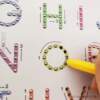 早教画板玩具，练习双面小写字母大数字写字板儿童磁性益智