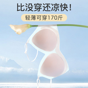 哺乳内衣夏季薄款怀孕期专用产后喂奶冰丝无痕孕妇文胸聚拢防下垂