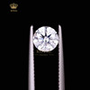 ROYAL珠宝1.0CT钻石裸钻GIA圆白D色VVS2 3EX定制情侣订婚结婚戒指