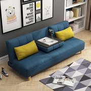 北欧可折叠沙发床两用双人，客厅小户型布艺，沙发1.8米多功能折叠床