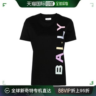 韩国直邮bally24ss短袖，t恤女wje03bco018u901black