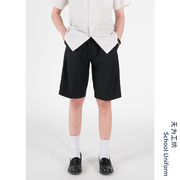 无为工坊JK DK 更长的小短裤~五分裤 纯色西装短裤