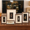 天然贝壳海螺标本挂画手工艺品摆件相框diy制作家居创意装饰制品