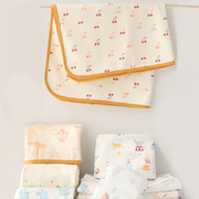 呵儿特新生婴儿纯棉隔尿垫巾可水洗儿童床防水隔尿防滑床垫保护垫