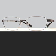 CHARMANT夏蒙眼镜纯钛XL2239男士全框商务时尚超轻舒适近视眼镜框