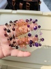 天然水晶手镯紫水晶石榴石橄榄石手链纯手工制作可调节
