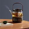 智蔚茶器茗语电热茶壶玻璃煮茶器316不锈钢煮白茶静音恒温烧水壶