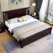 定制定制新中式实木床婚床双人床18米现代中式主卧室简约橡木15米