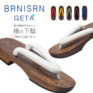 2020日式木屐女拖鞋，纯色简约设计夏季休闲穿着享受自然味道
