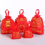 红鸡蛋装红蛋的小袋子满月手提用品吉祥寿宴酒席婚礼袋礼盒袋
