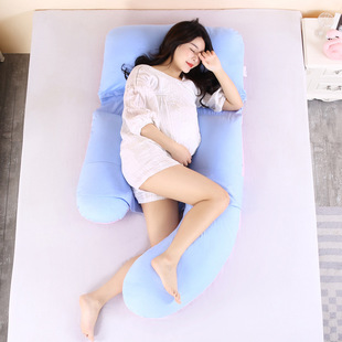 跨境家纺孕妇枕头护腰侧睡枕侧卧枕产前产后功能托腹睡觉抱枕
