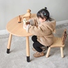 实木儿童书桌学习桌花生桌儿童桌椅宝宝游戏桌写字桌子幼儿园桌子