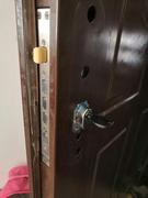 钥匙带防盗门反锁木门耐久锁体家用锁门锁，三件套套装木门锁铁门