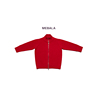 mebala男女童针织开衫，立领新年装加厚高领，儿童红色羊毛衣拉链外套