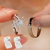 女%设计求婚婚精致豪华戒指可调钻石戒指仿真结婚送男女女友道具