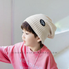 韩版儿童帽子堆堆帽冷帽春秋款宝宝，套头帽男童，女童包头帽(包头帽)小孩护耳