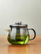 玻璃茶壶耐高温加厚茶水分离煮茶家用烧水花茶泡，茶壶功夫茶具套装