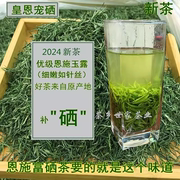 2024新茶特级明前恩施玉露蒸青富硒绿茶叶湖北五峰贡芽毛尖芽头