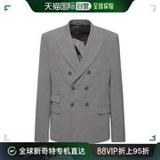 香港直邮jadedlondon男士，灰色大廓型西服夹克