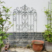 美式乡村复古铁艺植物攀爬藤架室内户外花园庭院阳台支架装饰花架